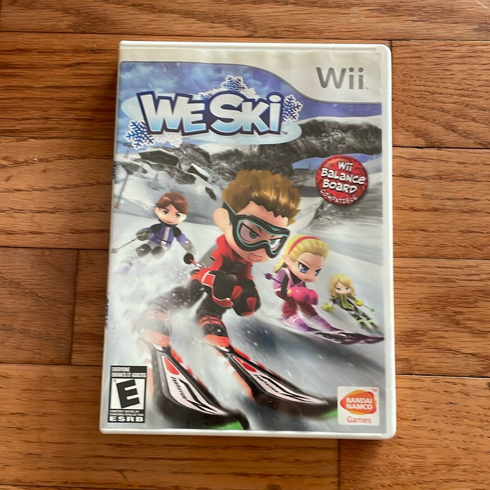 Wii We Ski game - Wii Balance Board compatible